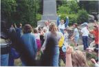 Corpus Christi School students at Little Round Top.  Photo by Summer Citro.