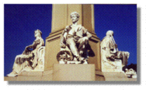 Detail of statuary on Soldiers and Sailors National Monument