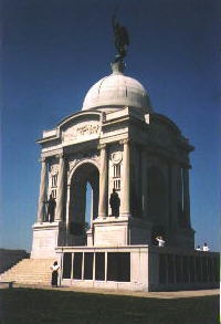 The Pennsylvania Memorial at Gettysburg